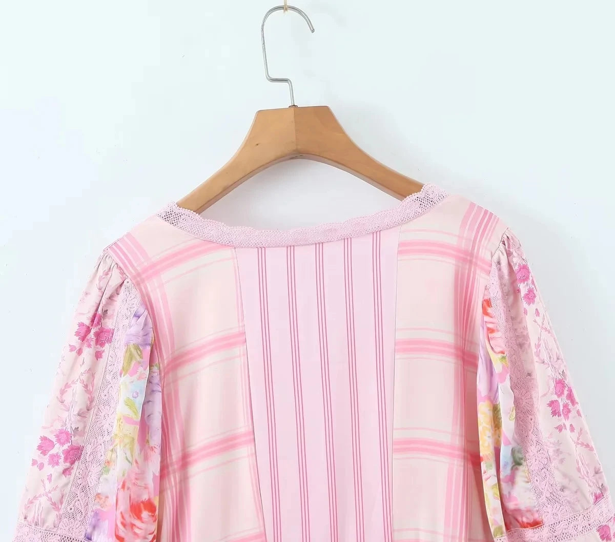 Fairy Floss Dream Dress | Pink Floral Boho Ruffle Mini Dress
