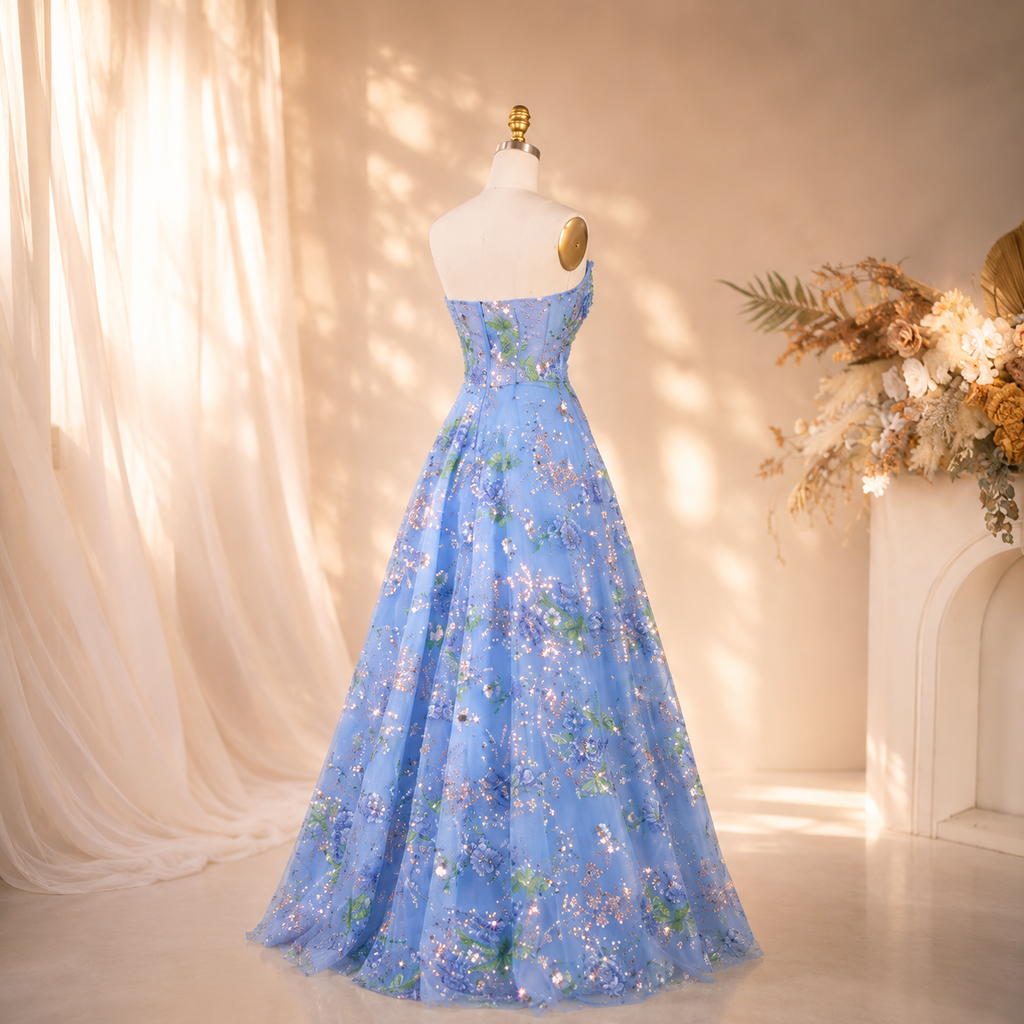 The Florielle Gown | Floral Princess Ball Gown